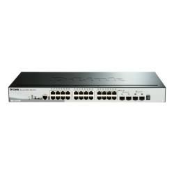 D-Link DGS 1510-28P - Switch - L3 - intelligente - 24 x 10/100/1000 (PoE+) + 2 …