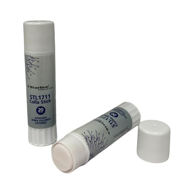 Colla stick - 20 gr - bianco - Starline