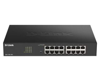 D-Link DGS-1100-16V2 switch di rete Gestito Gigabit Ethernet (10/100/1000) Nero