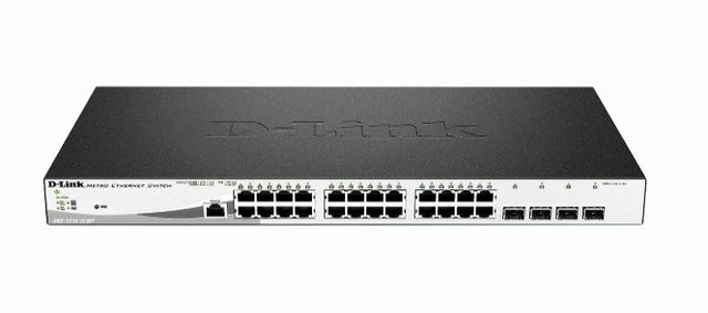 D-Link DGS-1210-28MP switch di rete Gestito L2 Gigabit Ethernet (10/100/1000) S…