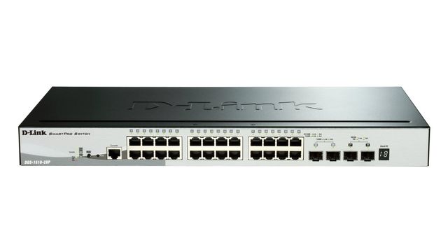 D-Link DGS-1510-28P switch di rete Gestito L3 Gigabit Ethernet (10/100/1000) Su…