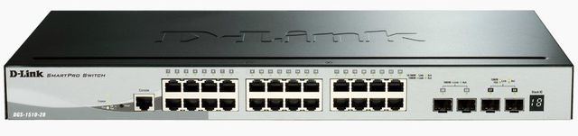 D-Link DGS-1510-28X Switch gestito impilabile Gigabit a 28 porte con 10G SFP+
