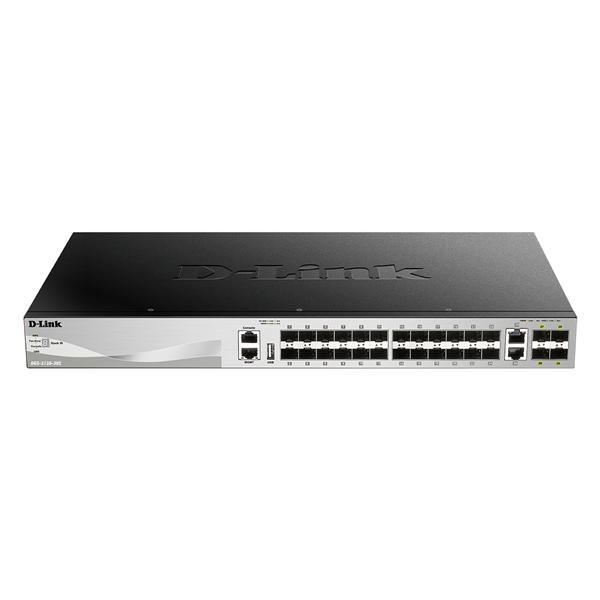 D-Link DGS-3130-30S/E, Gestito, L3, 10G Ethernet (100/1000/10000)