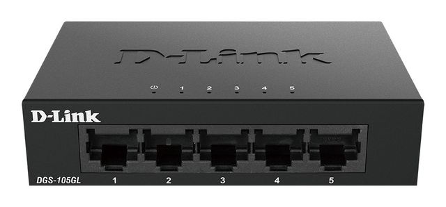 D-Link Switch DGS-105GL 5*GE retail - Switch - 1 Gbps (DGS-105GL)