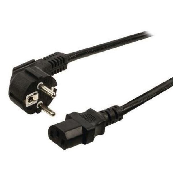 DACOM CAVO POWER CORD SCHUKO/F NERO 0 5MT