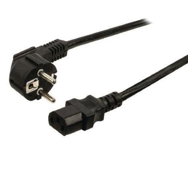 DACOM CAVO POWER CORD SCHUKO/F NERO 1 8MT