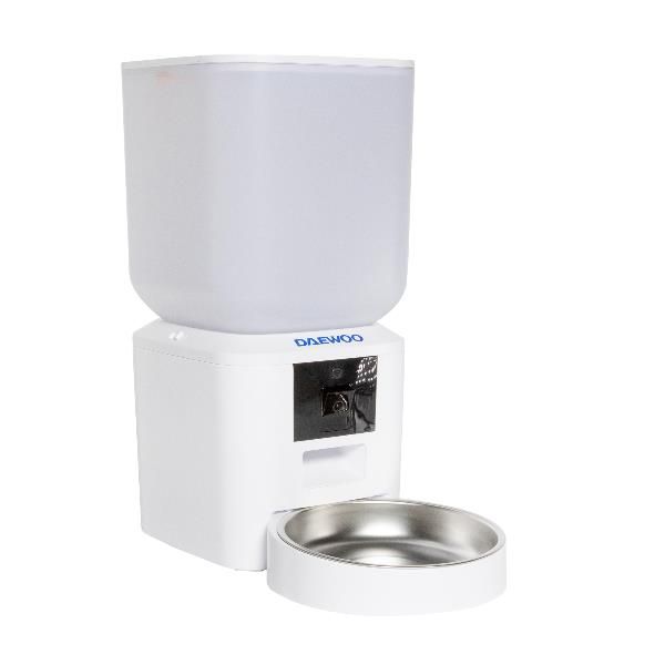 DAEWOO D-QQ0297CT-W SMART PET FEEDER DISPENSER AUTOMATICO DI CIBO PER ANIMALI D…