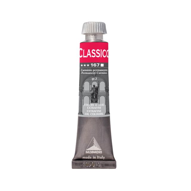 Colore a olio - extrafine - 20 ml - carminio permanente - Maimeri