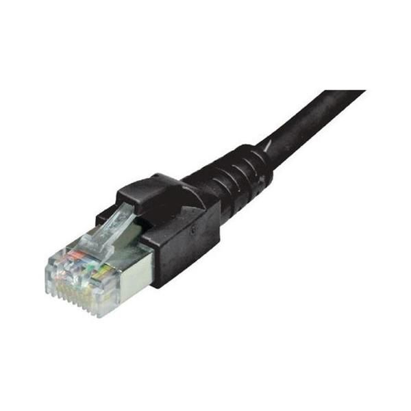 DATWYLER PATCH S/FTP CAT.6A LSHF NERO 10M