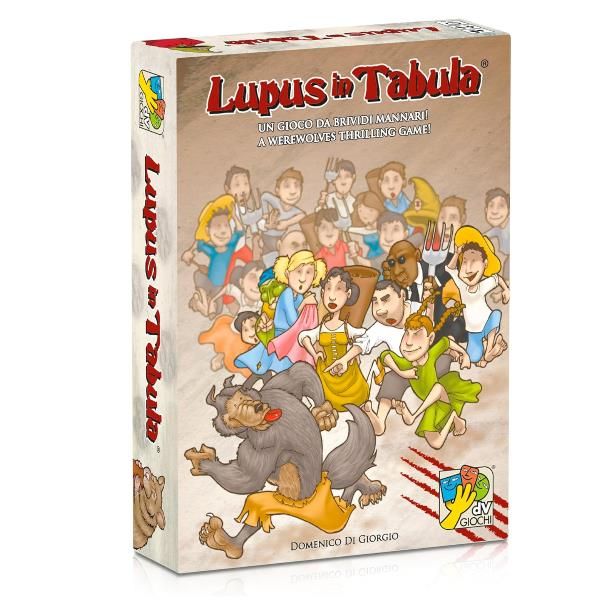 DAVINCI GAMES LUPUS IN TABULA GIOCO DI SOCIETA' DA TAVOLO