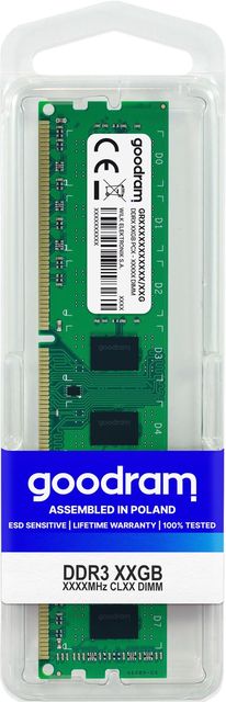 DDR3 8GB 1600 MHZ GOODRAM CL11 PC3-12800 DIMM