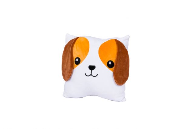 DE.CAR2 - CUSCINO PELUCHE CANE 30X30CM SUPERSOFT 25782