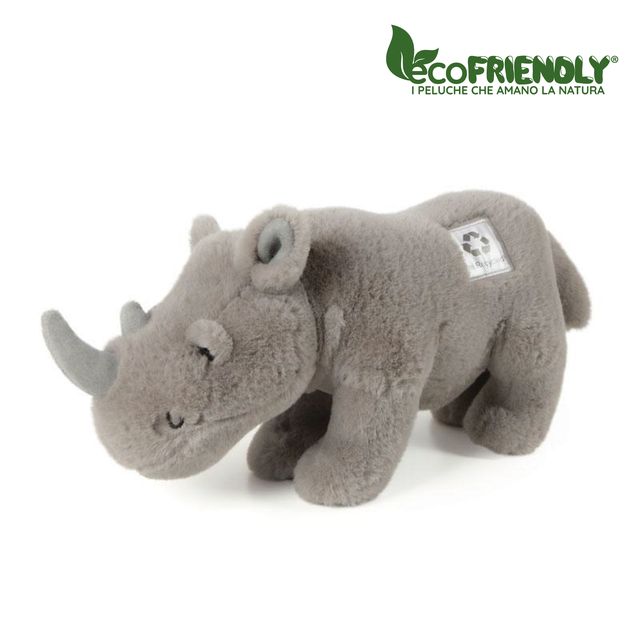 DE.CAR2 - ECO-FRIENDLY RINOCERONTE L32CM 25432