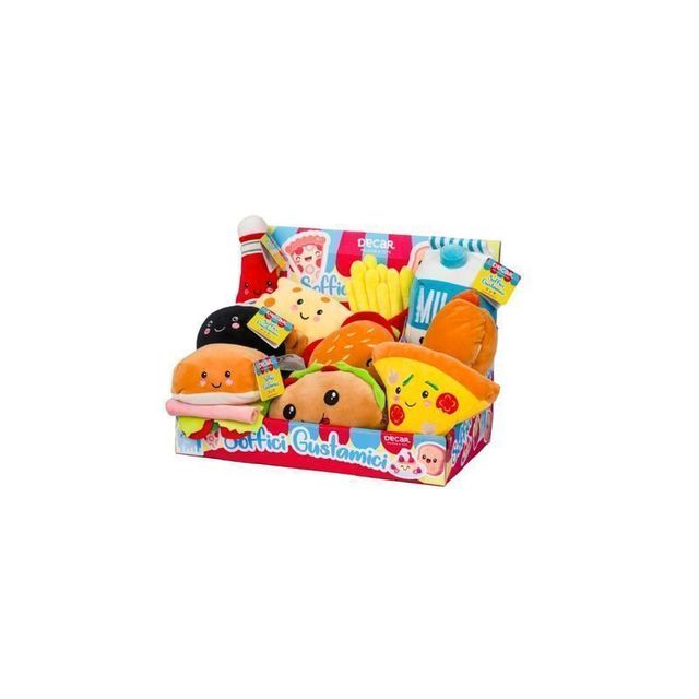 DE.CAR2 - GUSTAMICI FAST FOOD 16CM BOX ASS. 27493 1PZ=(1PZ)