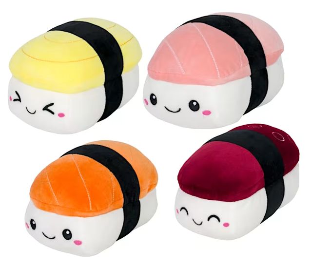 DE.CAR2 - GUSTAMICI SUSHI NIGIRI 20CM 4ASS SUPERSOFT 29037