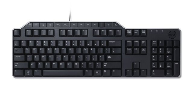 DELL KB-522 tastiera USB QWERTY Inglese Nero