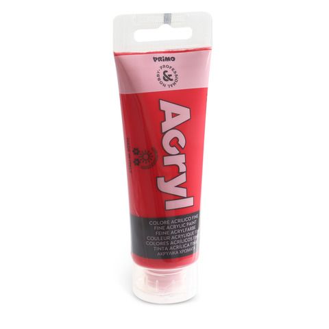 Colori Acryl - 75ml - rosso carminio - Primo