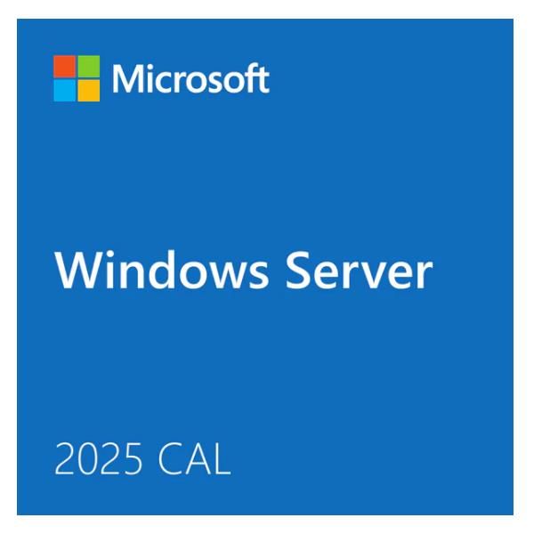 DELL SOFTWARE BOX - 5-PACK OF WINDOWS SERVER 2025/2022 USER CALS (STD OR DC) CU…