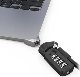 Compulocks Ledge Lock Adapter for MacBook Air 15" M2 with Combination Cable Loc…
