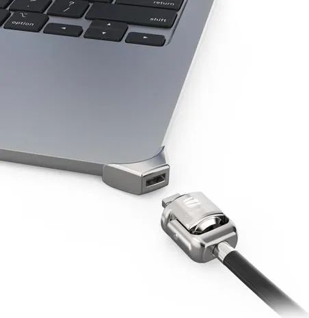 Compulocks Ledge Lock Adapter for MacBook Air 15" M2 with Keyed Cable Lock - Ki…