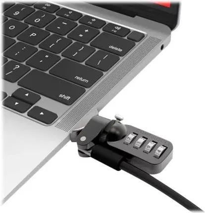 Compulocks Ledge Lock Adapter for MacBook Air M2 2022 with Combination Lock - A…