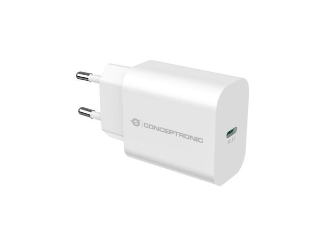 Conceptronic ALTHEA - Alimentatore - 25 Watt - PD 3.0 (USB-C) - bianco