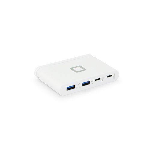 DICOTA USB-C Portable Hub 4-in-1 - Hub - 2 x USB-C + 2 x SuperSpeed USB - deskt…