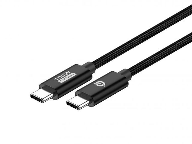 Conceptronic CAVO USB 3.2 Gen 2 C-C PD 3.0 100W 1.2m -- 20V 5A, 10Gbps, E-Mark
