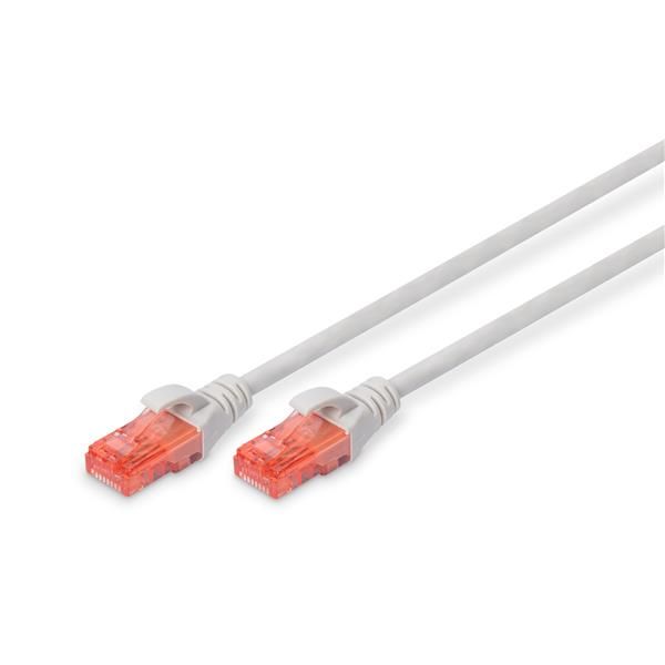 DIGITUS BY ASSMANN PATCH U/UTP CAT.6 LSHF GRIGIO 25M