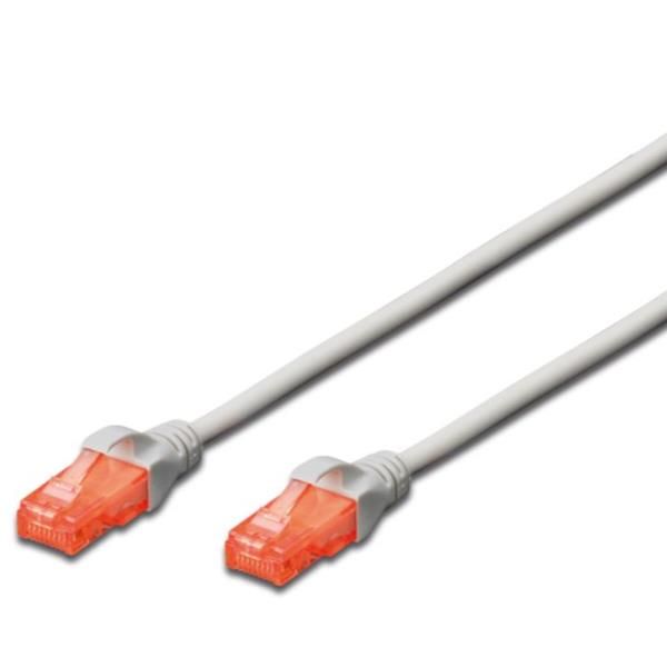 DIGITUS BY ASSMANN PATCH U/UTP CAT.6 LSHF GRIGIO 7M