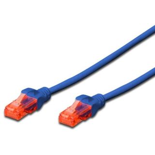 DIGITUS CAVO DI RETE CAT .6 U/UTP LSHF NON SCHERMATO 2 MT BLU