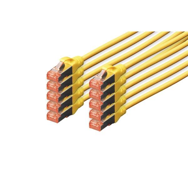 DIGITUS Professional - Cavo patch - RJ-45 (M) a RJ-45 (M) - 2 m - SFTP, PiMF - …