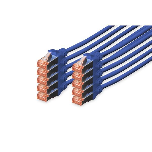 DIGITUS Professional - Cavo patch - RJ-45 (M) a RJ-45 (M) - 2 m - SFTP, PiMF - …