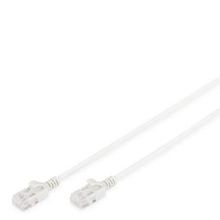 DIGITUS Slim - Cavo patch - RJ-45 (M) a RJ-45 (M) - 2 m - UTP - CAT 6 - senza a…