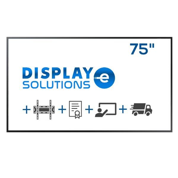 DISPLAY SOLUTION DISPLAY 75 350 +STAF+LIC+SETUP