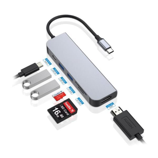 Conceptronic DONN02G - Docking station - USB-C - HDMI