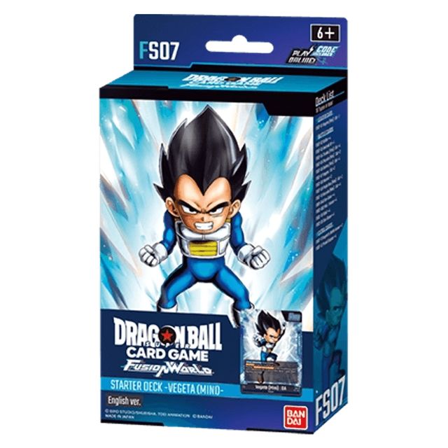 DRAGON BALL FUSION WORLD 01 STARTER DECK FS-07 ENGLISH