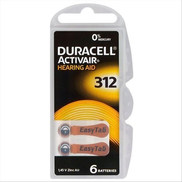 DURACELL BATTERIA ACTIVAIR V312 ACUSTICA