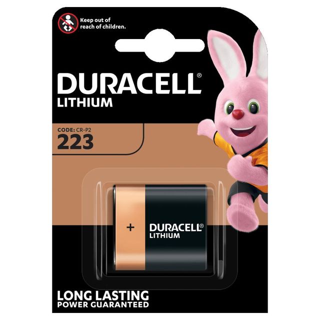 DURACELL LITHIUM DL223 ULTRA CR-P2 LITIO V6