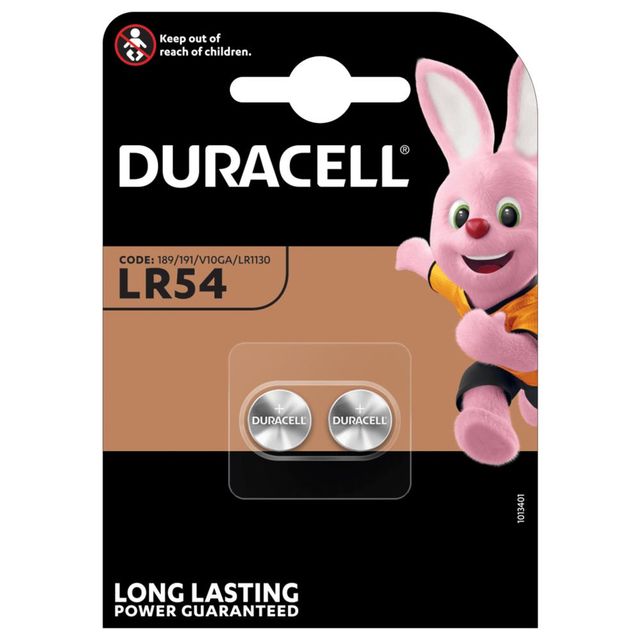 DURACELL LR54 BATTERIA BL2