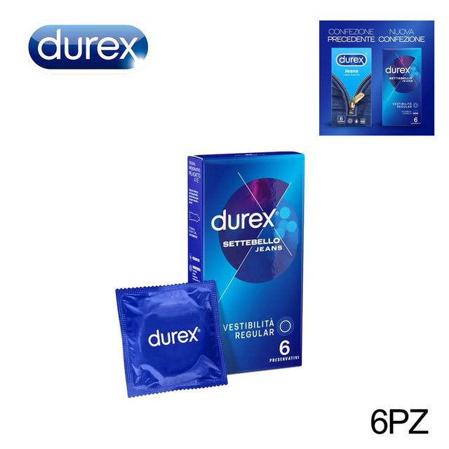 DUREX PROFILATTICO JEANS X6 BL1