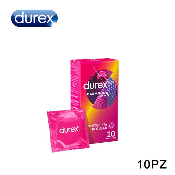 DUREX PROFILATTICO PLEASURE MAX X10