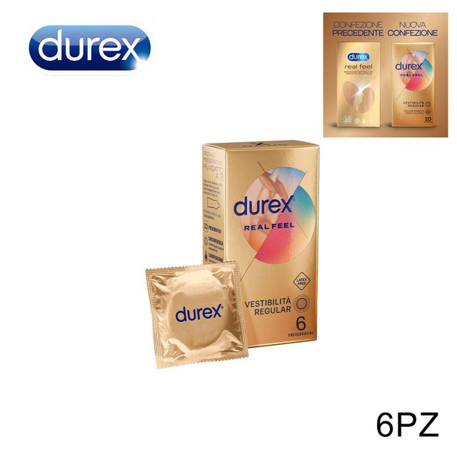 DUREX PROFILATTICO REAL FEEL X6