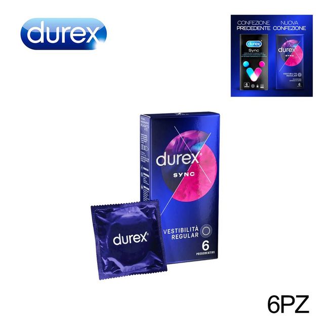 DUREX PROFILATTICO SYNC X6 ART.3211041