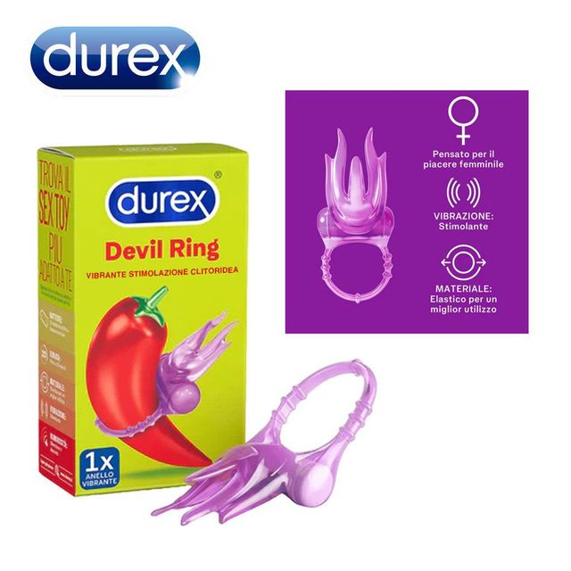 DUREX VIBRATORE PLAY DEVIL RING X1 BL1