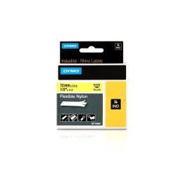 DYMO IND - Nylon - nero su giallo - Roll (1.2 cm x 3.5 m) 1 cassetta(e) nastro …