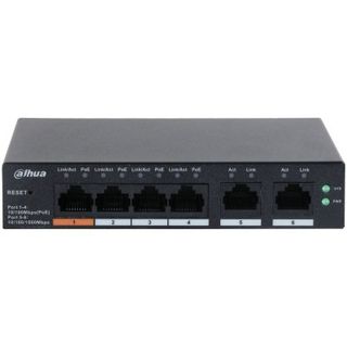 Dahua CS4006-4ET-60 Switch desktopowy zarz¹dzany w chmurze z 6 portami z 4 port…