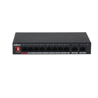 Dahua PFS3010-8ET-96-V2 Switch desktopowy bez zarz¹dzania z 10 portami, w tym 8…