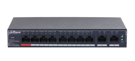 Dahua SG4010P Switch POE a 8 porte