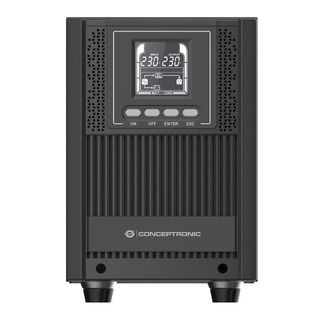 Conceptronic UPS 2000VA 1800W ONLINE TOWER - HID USB, Porta EPO, 4x SCHUKO 1 Se…